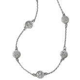Ferrara Petite Silver Collar Necklace Front View