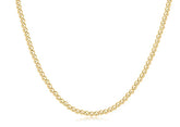 17" Choker Classic Gold 3mm Bead