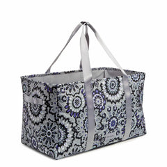 Vera Bradley, ReActive Large Car Tote Tranquil Medallion, side view.