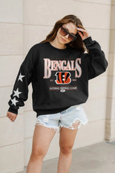 Cincinnati Bengals Star Embellished Crewneck