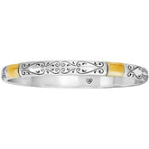 Venezia 2-Tone Bangle Front View