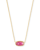 Elisa Gold Azalea Illusion Necklace