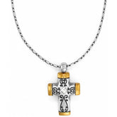 Venezia Petite Cross Necklace Front View