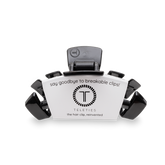 TELETIES - Jet Black Medium Hair Clip