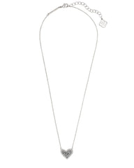 Ari Heart Short Pendant Necklace Chain View