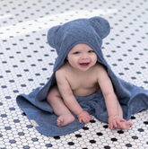 Hooded Towel + Wash Mitt Set