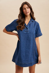Blue Haven Denim Dress