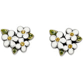 Always.... Mini Post Earrings Front View