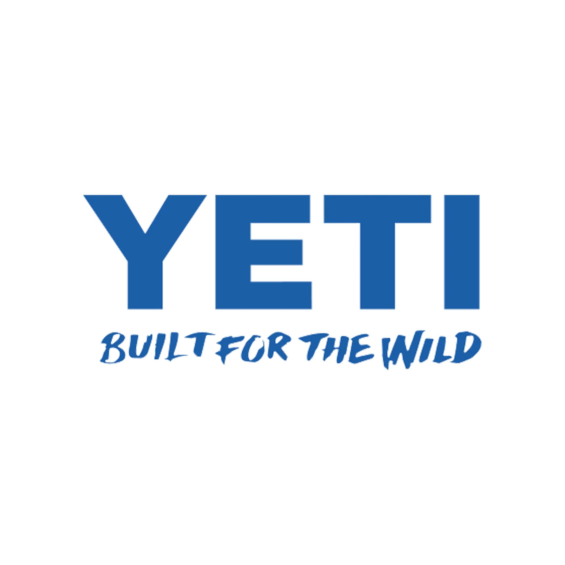 YETI Built for the Wild Decal Blue