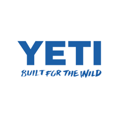 YETI Built for the Wild Decal Blue
