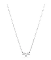 16" Necklace Sterling - Joy Sterling
