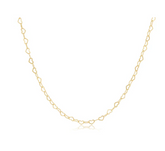 17" Choker Love Chain - Gold