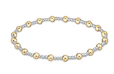 enewton Extends - Classic Sincerity Pattern 4mm Bead Bracelet - Mixed Metal