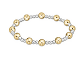 enewton Extends - Classic Sincerity Pattern 6mm Bead Bracelet - Mixed Metal