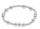 enewton Extends - Hope Unwritten Sterling 6mm Bead Bracelet - Pearl