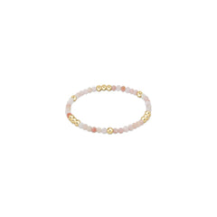 Enewton Worthy Pattern 3mm Bead Bracelet - Pink Opal 