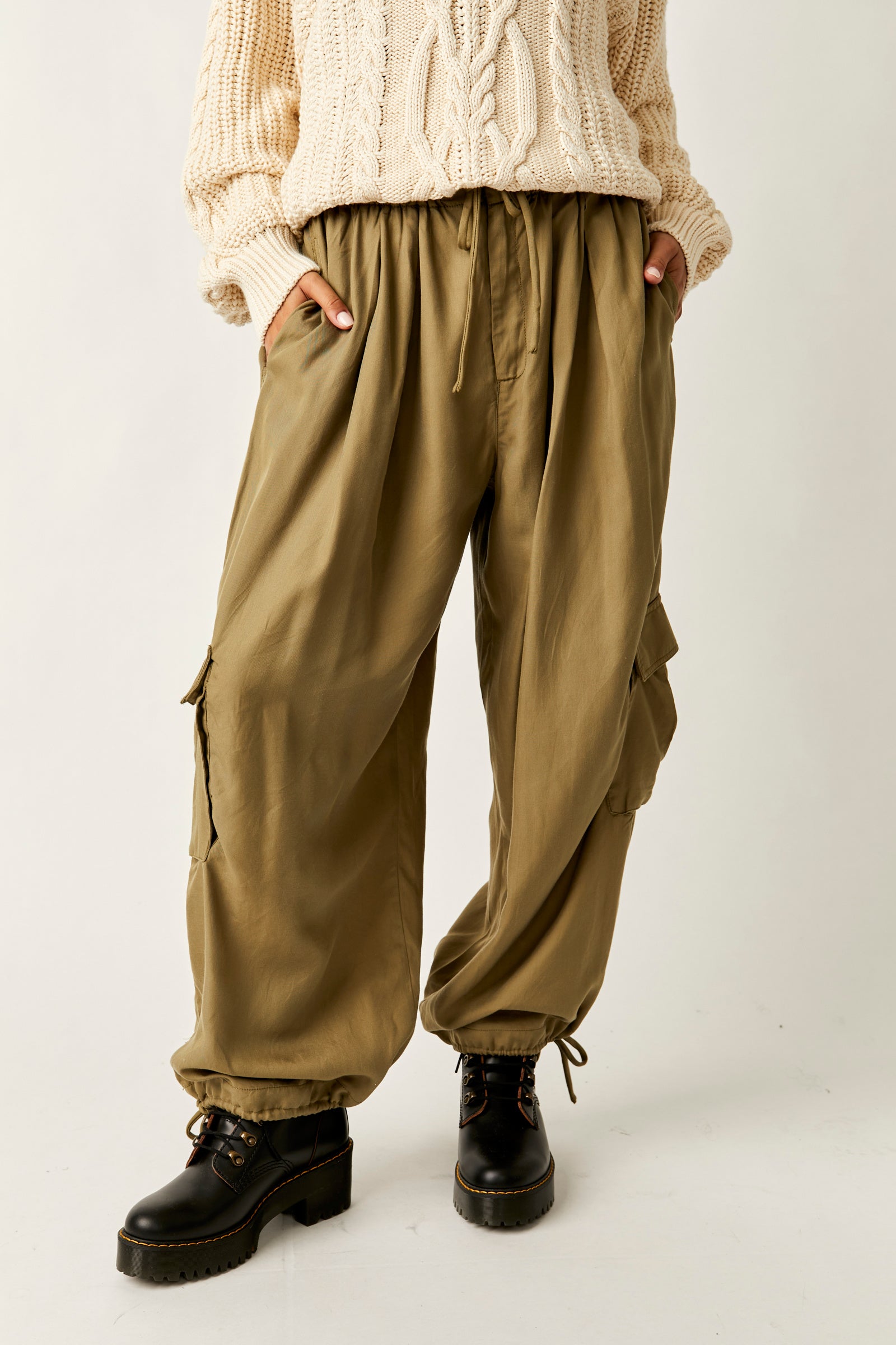 Checkered Pants - Brown - Pomelo Fashion
