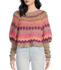 Free People Home for the Holidays Sweater - 1