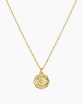 Birthstone Coin Necklace
