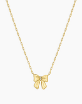 Bow Necklace