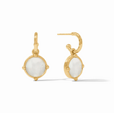 Honeybee Hoop & Charm Earring