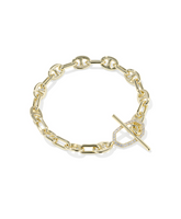 Elaina Toggle Link And Chain Bracelet