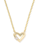 Emery Heart Short Pendant Necklace
