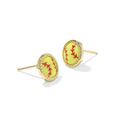 Softball Stud Earrings