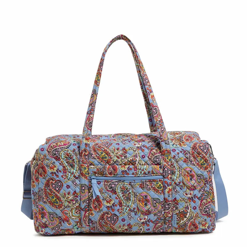 Vera Bradley Large Travel Duffel Bag - Gray – Occasionally Yours
