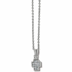 Meridian Zenith Silver Cross Necklace