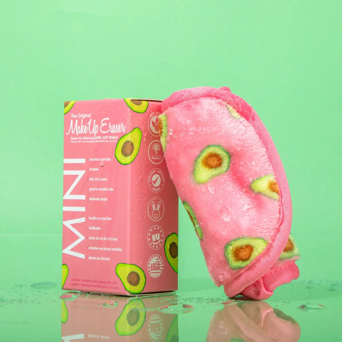 Mini Pink Reusable MakeUp Eraser