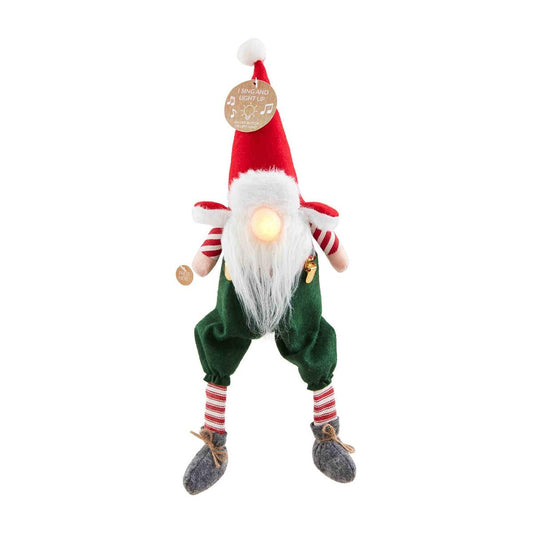 Nose Singing Christmas Gnomes from Mud Pie. 1200
