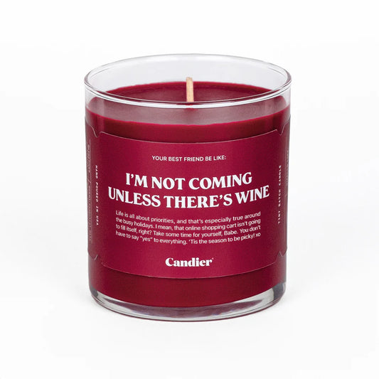 Caindner Candles Not Coming Unless There's Wine Candle 1000