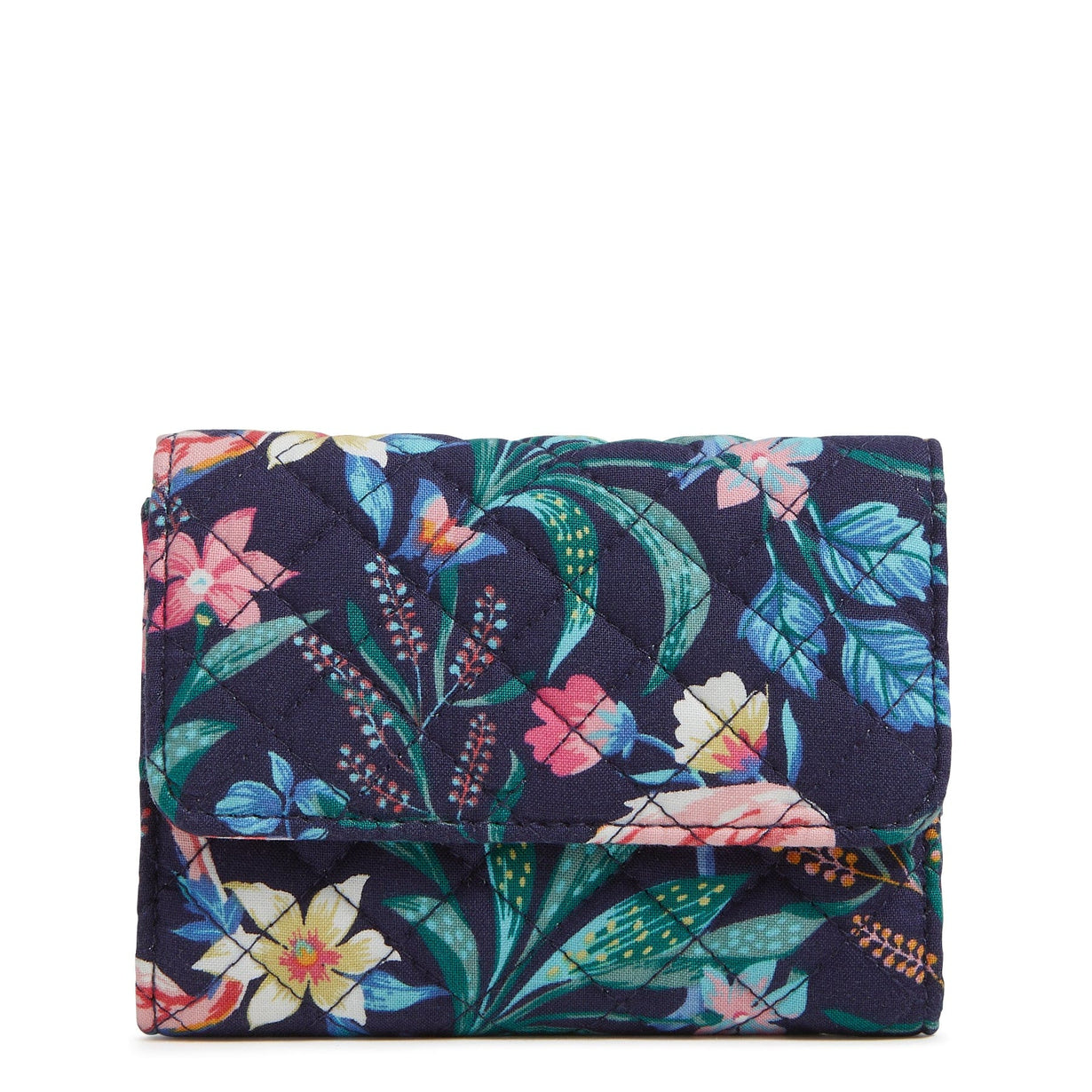 RFID Riley Compact Wallet : Flamingo Garden - Vera Bradley - Image 1
