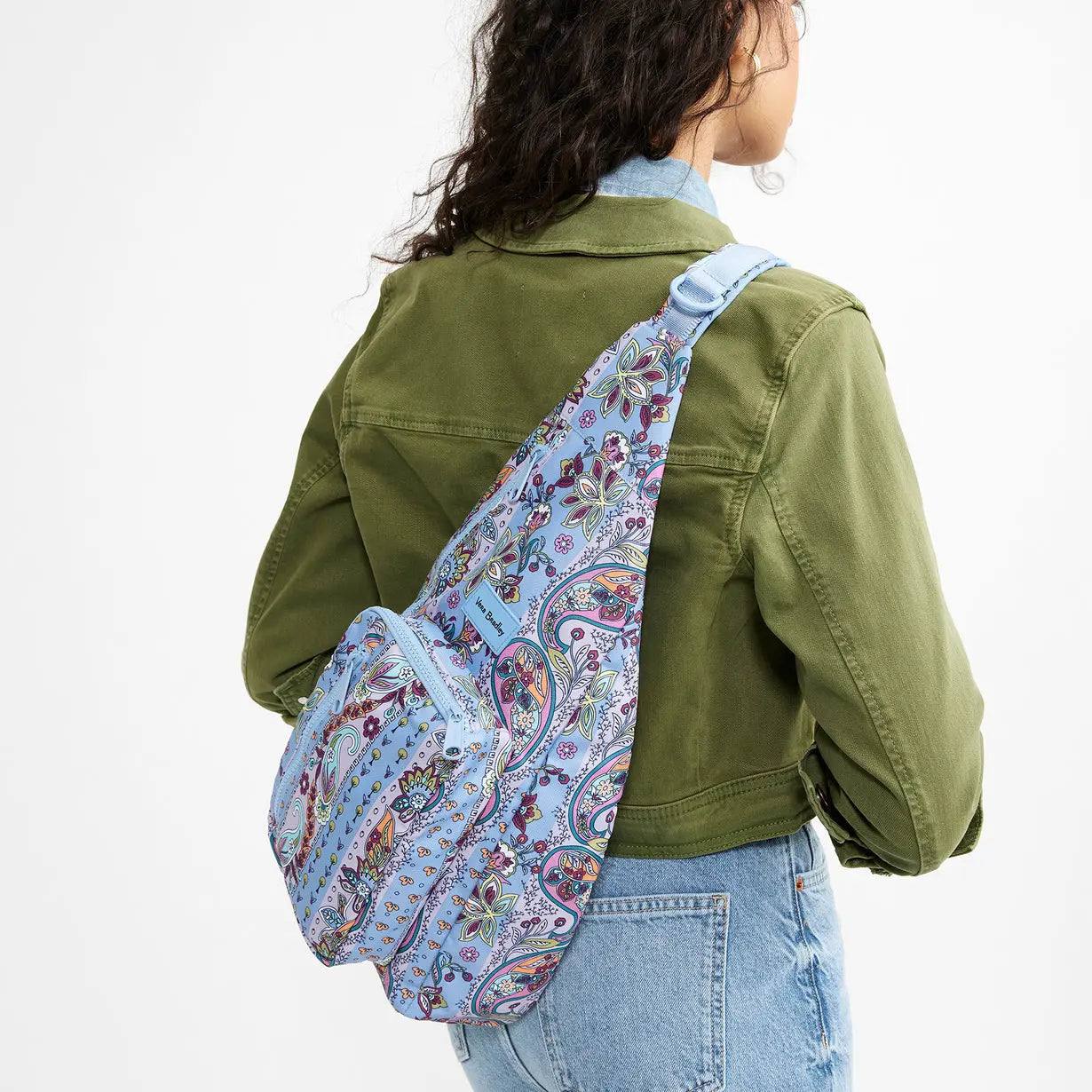 ReActive Sling Backpack Neon Ivy by Vera Bradley