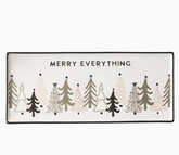 Christmas Village Ceramic Tray