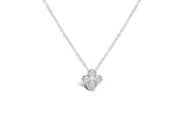 Stia Jewelry - Itty Bitty Pretties - CZ Clover Necklace