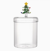 Figurine Glass Jar