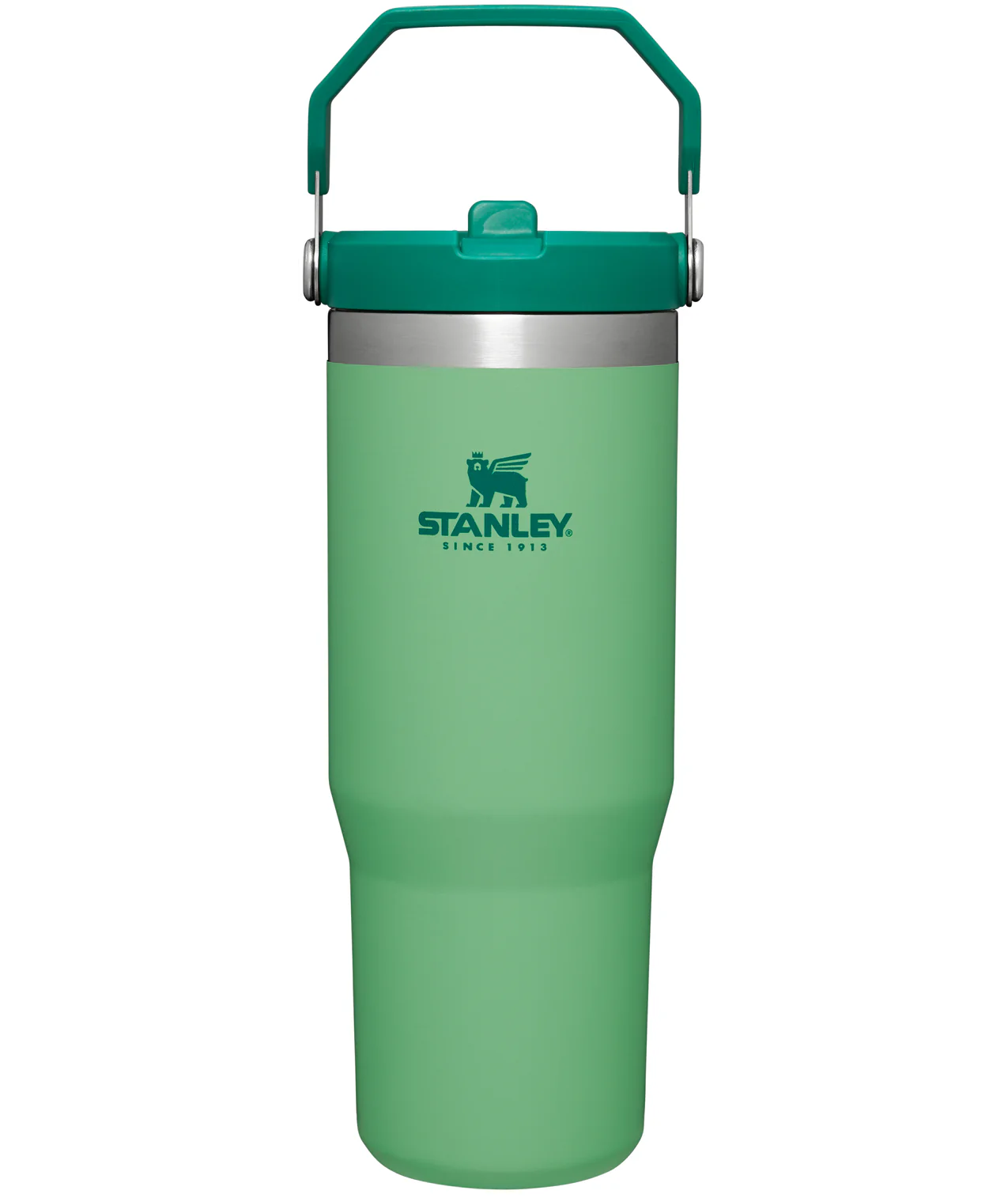 Stanley 30 Ounce Flowstate Quencher H2.0 Tumbler in Jade for Sale