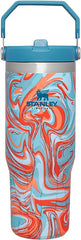 Pool Swirl - Stanley The IceFlow™ Flip Straw Tumbler 30 oz