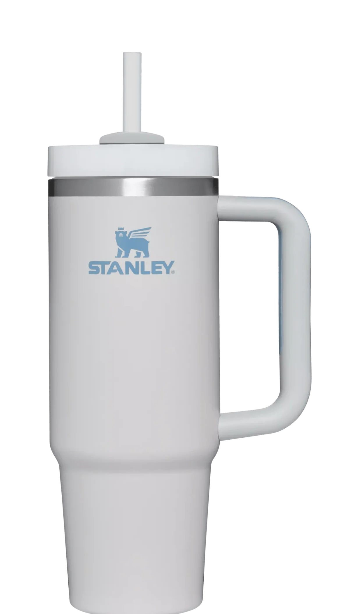 Stanley The Quencher Insulated 30 Oz Travel Tumbler Cup Gray & Tan *no  Straw*