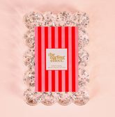 Rectangle Scalloped Acrylic Frame