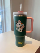 Buds + Bloom Tumbler 40 oz - Jade
