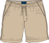 Vineyard Vines 7" Pull-On Linen Short | Sand