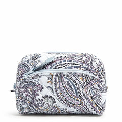 Medium sized cosmetic bag from Vera Bradley in their Soft Sky Paisley pattern.