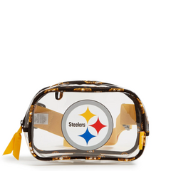 Vera Bradley Pittsburgh Steelers clear mini belt bag.