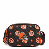 Vera Bradley NFL RFID Small Stadium Crossbody - CLEVELAND BROWNS