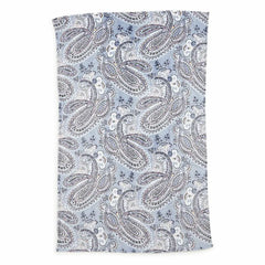 Throw blanket from Vera Bradley in their Soft Sky Paisley pattern - 2