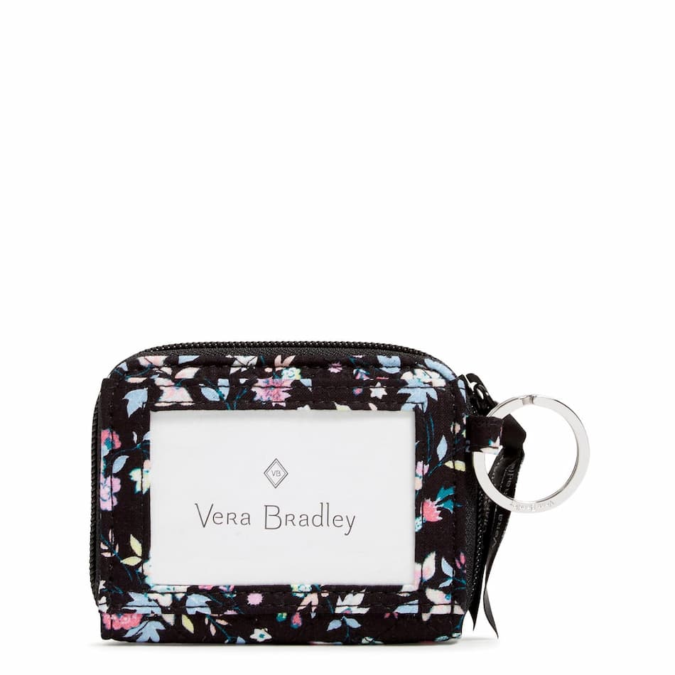 Vera Bradley Women's Cotton Rfid Deluxe Travel Wallet Perennials