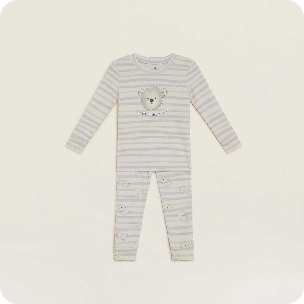 Toddler Marshmallow Bear Pajamas from Warmies® - 1